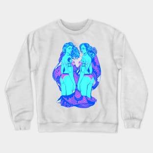 Blue Gemini Beauty Crewneck Sweatshirt